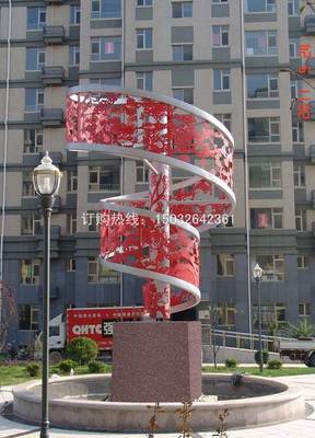 城市雕塑的艺术与工程 从素材到效果图的全方位服务